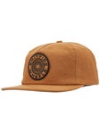 Spitfire Classic '87 Swirl Snapback Hat Dark Tan/Black