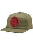 Spitfire Classic '87 Swirl Patch Snapback Hat Olive