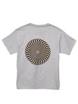 Spitfire Classic Swirl Overlay YOUTH T-Shirt Sport Grey