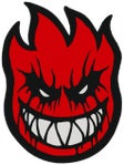 Spitfire Deathmask II Sticker Small Red