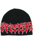 Spitfire Demon Script Skully Beanie Black/Red