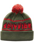 Spitfire Demonseed Script Pom Beanie Olive