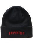 Spitfire Demonseed Script Cuff Beanie Black