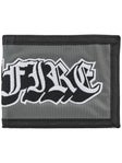 Spitfire Old E Drop Bifold Wallet Charcoal