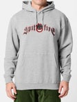 Spitfire Immortal Fire Embroidered Hoodie Grey Heather