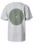 Spitfire Classic Swirl Overlay YOUTH T-Shirt Sport Grey