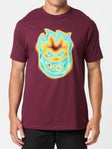 Spitfire Radioactive Bighead T-Shirt Burgundy