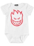 Spitfire Bighead Baby Onesie White/Red