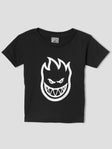 Spitfire Bighead Toddler T-Shirt Black/White