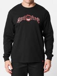 Spitfire Immortal Fire Longsleeve T-Shirt Black/Red