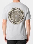 Spitfire Classic Swirl Overlay T-Shirt Heather Grey