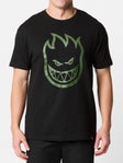 Spitfire Bighead T-Shirt Black/Olive