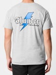 Thunder Bolt Script T-Shirt Sport Grey