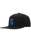 Thunder Insignia Snapback Hat Black/Blue