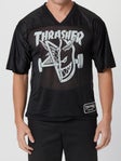 Thrasher x Spitfire Thrash & Burn Football Jersey Black