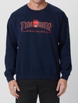 Thrasher x Spitfire Bighead Outline Crewneck Navy