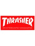Thrasher Skate Mag Logo Medium Sticker Red