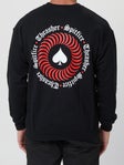 Thrasher x Spitfire The End Oath Crewneck Black