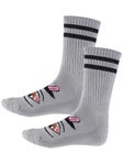 Toy Machine Bloodshot Crew Socks Grey
