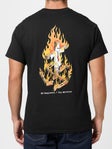 Toy Machine Templeton Charred Cross T-Shirt Black
