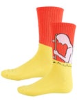 Toy Machine Skater Crew Socks Yellow