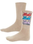 Toy Machine Triple Cat Crew Socks Tan