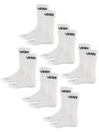 Vans Classic Crew Socks 6pk White