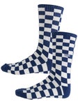 Vans Checkerboard Crew Socks Deep Indigo