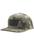 Vans Full Patch Snapback Hat Vintage Camo