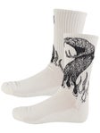 Vans x Mike G Snake Flame Crew Socks Marshmallow
