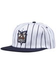 Venture x Bronze Pickup Snapback Hat White/Navy