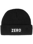Zero Army Patch Waffle Beanie Black