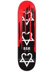 Zero Bam Snake-A-Gram Blood Deck 8.25 x 31.9