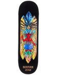 Zero Burman Baphomet Stained Glass Deck 8.5 x 32.3