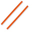 Powell Thin Rib Rails Orange 14.5