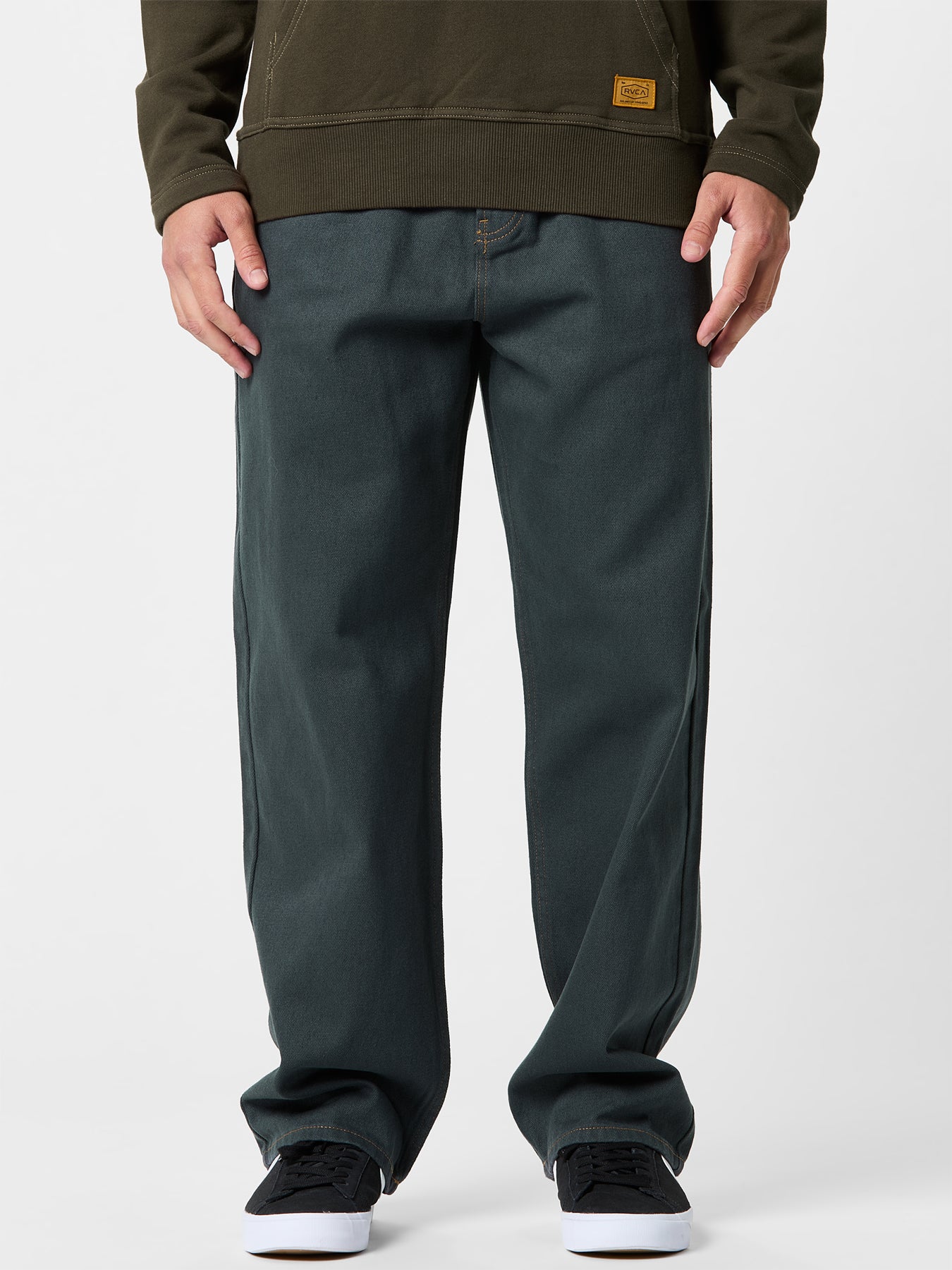 RVCA Skate Denim Jeans Garage Blue Skate Warehouse