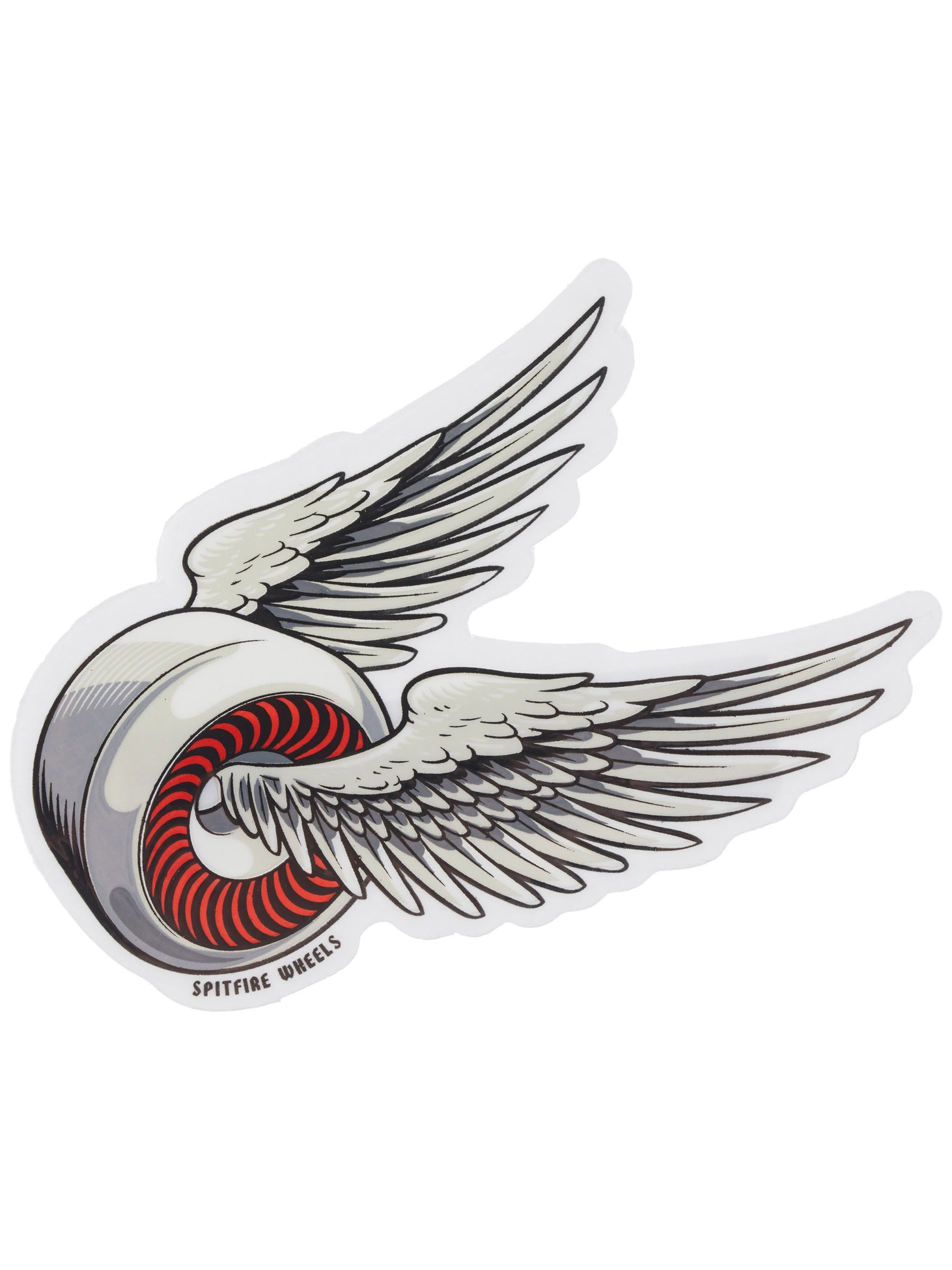 Spitfire OG Classic Sticker Small Red | Skate Warehouse