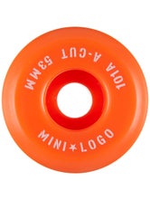 Mini Logo A-Cut "2" Orange 101a Wheels