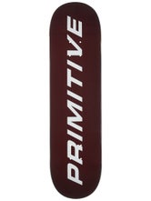 Primitive Euro Slant Core Burgundy Deck 8.25 x 31.915
