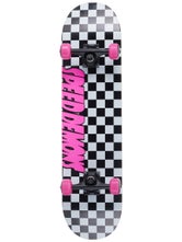 Speed Demon Checkers Black/Pink Complete 7.75 x 31.7