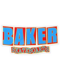 Baker Brand Logo White Deck 8.125 x 31.25
