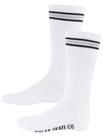 Vice 84 'Runner' Stripe Socks - Cream / White – UN:IK Clothing