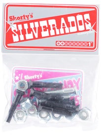 Shortys Orginal 1 1/8" Hardware Black Silver