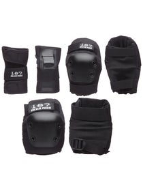 187 Junior Six Pack Pad Set Black