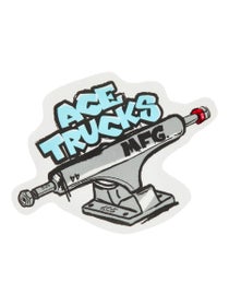 Ace Sketch 3.5" Sticker
