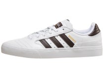 Adidas Busenitz Vulc II Shoes White/Aurora Coffee/Gold