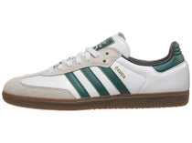 Adidas Samba ADV Shoes White/Green/White