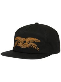 Anti Hero Basic Eagle Snapback Hat Black/Gold