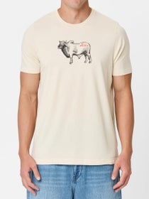 Anti Hero Cow Ringspun T-Shirt Heather Cream