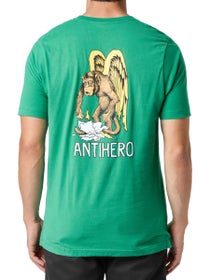 Anti Hero Daan First Ringspun T-Shirt Kelly Green